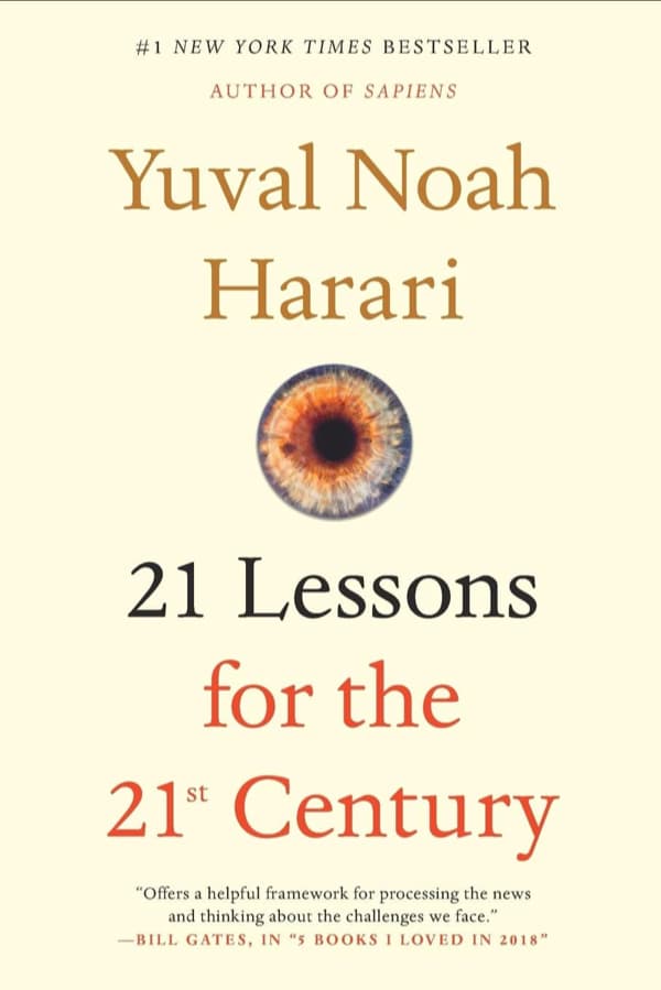 Valuebury - Book - 21 Lessons for the 21st Century - Yuval Noah Harari