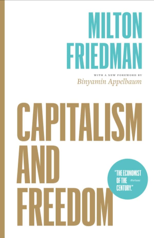 Valuebury - Book - Capitalism and Freedom - Milton Friedman