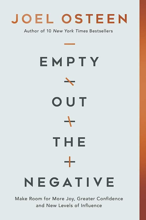 Valuebury - Book - Empty Out the Negative - Joel Osteen
