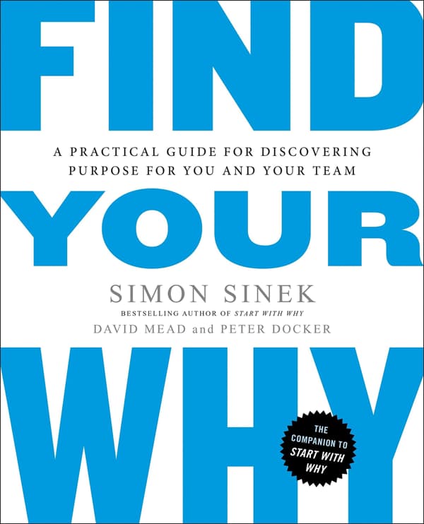 Valuebury - Book - Find Your Why - Simon Sinek