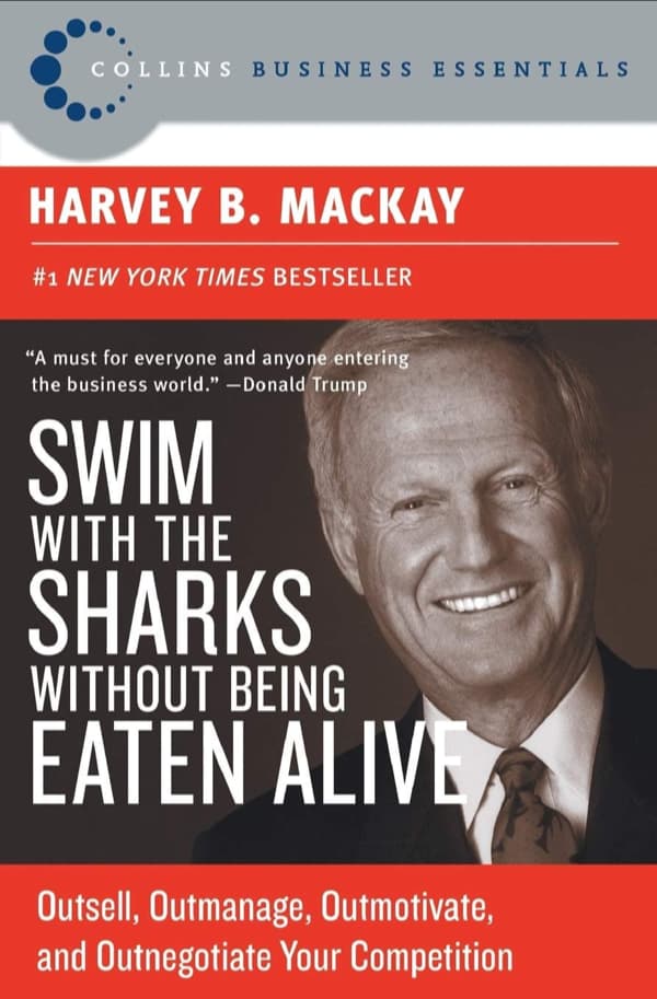Valuebury - Book - Swim with the Sharks Without Being Eaten Alive - Harvey Mackay