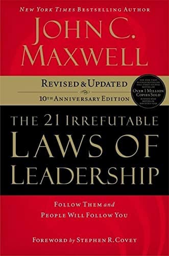 Valuebury - Book - The 21 Irrefutable Laws of Leadership - John C. Maxwell