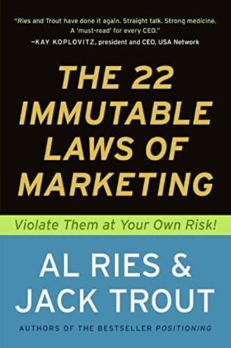 Valuebury - Book - The 22 Immutable Laws of Marketing - Al Ries and Jack Trout