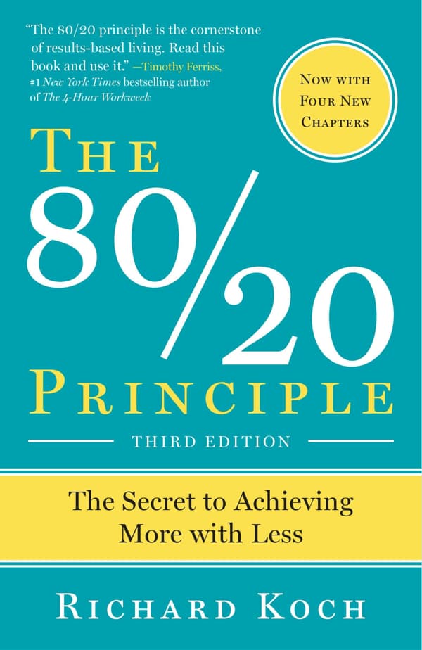 Valuebury - Book - The 80/20 Principle - Richard Koch