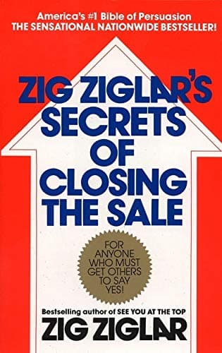 Valuebury - Book - Zig Ziglar's Secrets of Closing the Sale - Zig Ziglar