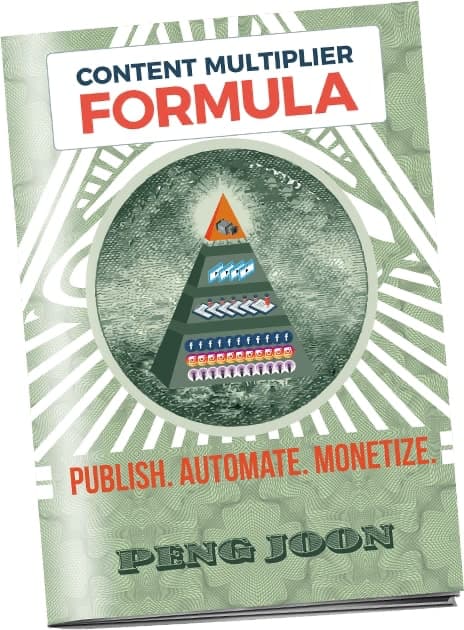 Valuebury - Free Book - Content Multiplier Formula - Peng Joon