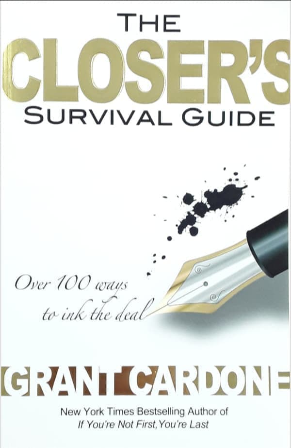 Valuebury - Free Book - THE Closer's Survival Guide - Grant Cardone