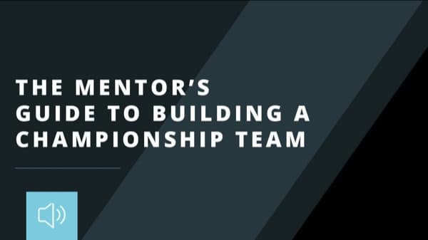 Valuebury - Online Course (audio) - The Mentor's Guide to Building a Championship Team by John C. Maxwell